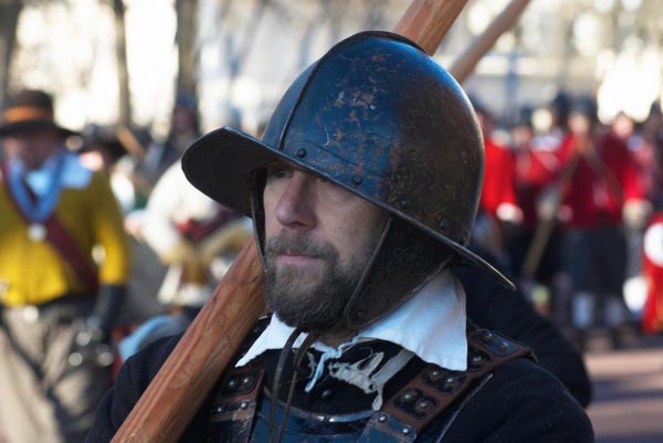 &copy; 2006, Peter Marshall: Kings Army Whitehall Parade