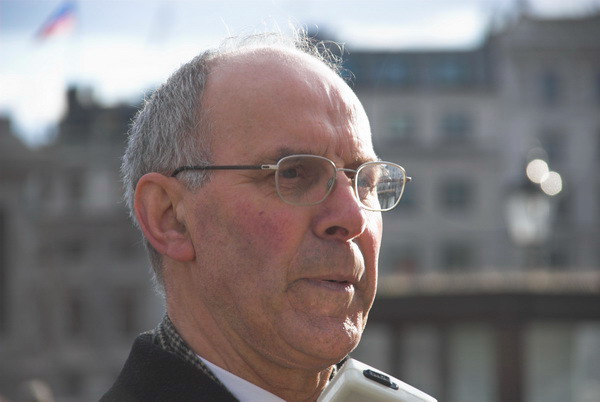 Norman Kember 100 Days Vigil &copy; 2006, Peter Marshall