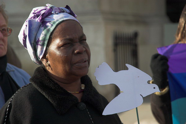 Norman Kember 100 Days Vigil &copy; 2006, Peter Marshall