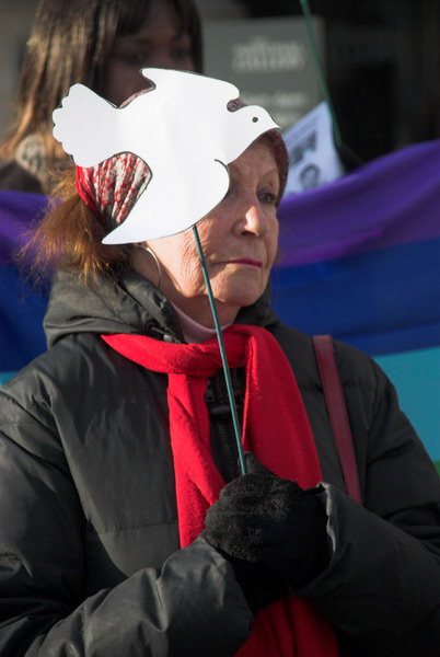 Norman Kember 100 Days Vigil &copy; 2006, Peter Marshall