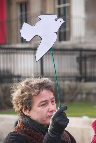 Norman Kember 100 Days Vigil &copy; 2006, Peter Marshall