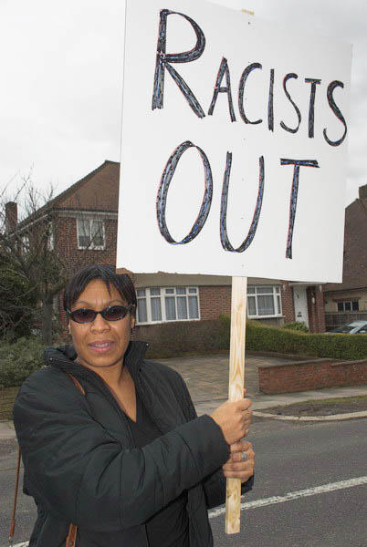 Protest Against Racism in the Suburbs © 2006, Peter Marshal