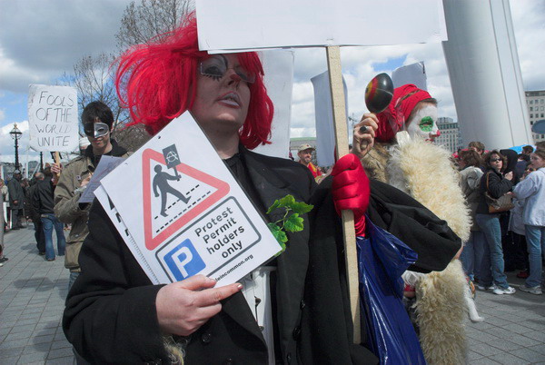 Fools Paradise Parade, London &copy; 2006, Peter Marshall