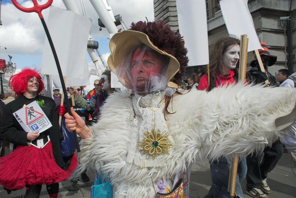 Fools Paradise Parade, London &copy; 2006, Peter Marshall