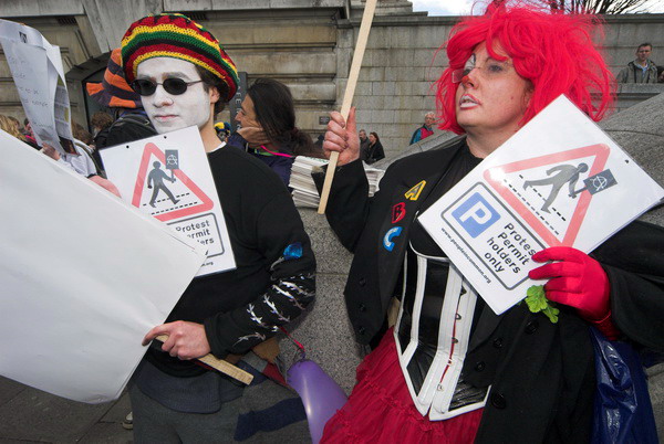 Fools Paradise Parade, London &copy; 2006, Peter Marshall