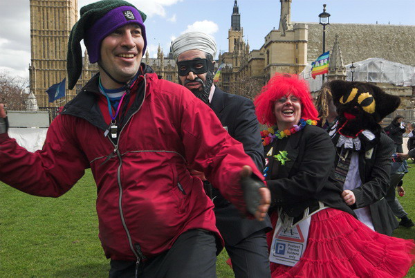 Fools Paradise Parade, London &copy; 2006, Peter Marshall