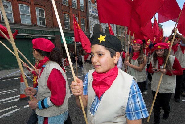 London May Day parade &copy; 2006, Peter Marshall