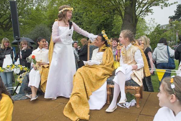 Chislehurst May Queen Ceremony &copy; 2006, Peter Marshall