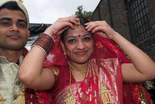 Baishahki Mela, Spitalfields, London &copy; 2006, Peter Marshall