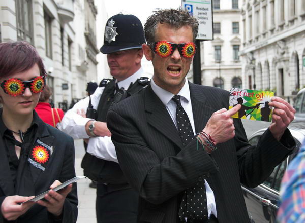 BP BTC Pipeline Protest &copy; 2006, Peter Marshall