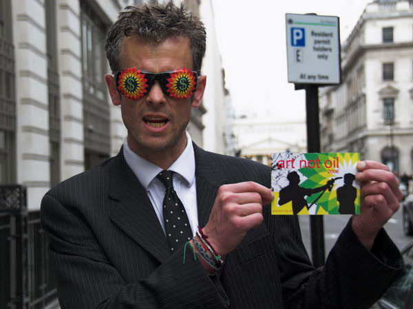 BP BTC Pipeline Protest &copy; 2006, Peter Marshall