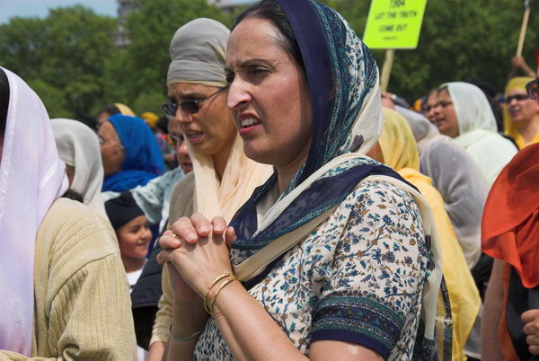 Sikh Remembrance March &copy; 2006, Peter Marshall