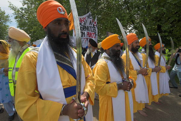 Sikh Remembrance March &copy; 2006, Peter Marshall