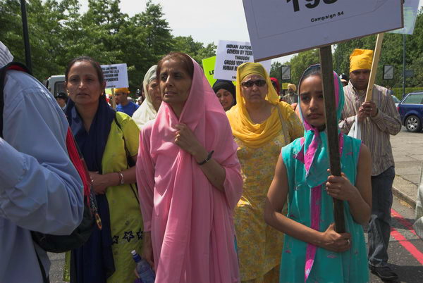 Sikh Remembrance March &copy; 2006, Peter Marshall