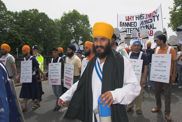 Sikh Remembrance March &copy; 2006, Peter Marshall