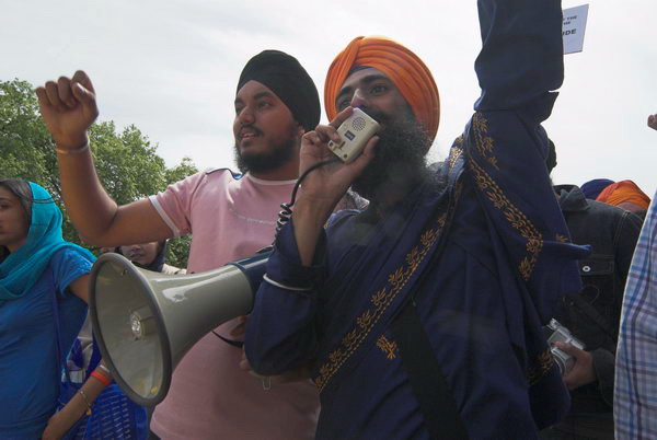 Sikh Remembrance March &copy; 2006, Peter Marshall