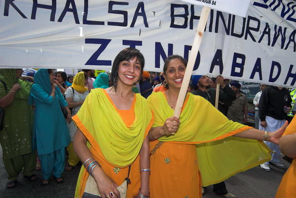 Sikh Remembrance March &copy; 2006, Peter Marshall