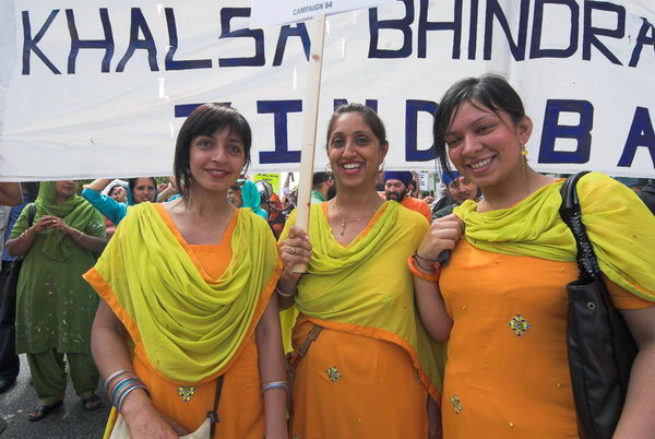 Sikh Remembrance March &copy; 2006, Peter Marshall