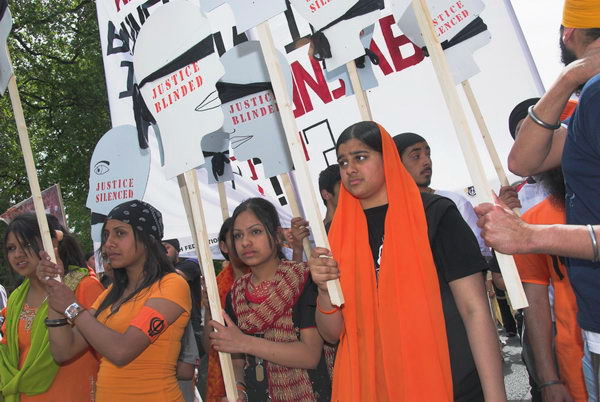 Sikh Remembrance March &copy; 2006, Peter Marshall