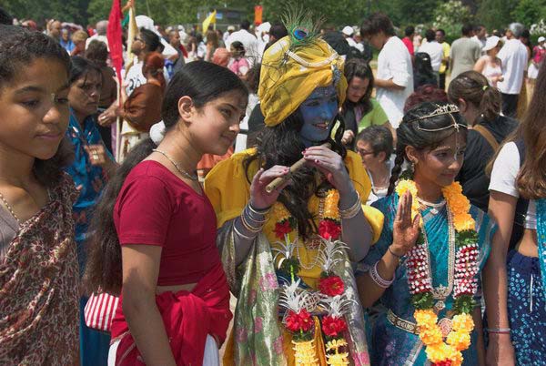 Hare Krishna: Rathayatra &copy; 2006, Peter Marshall