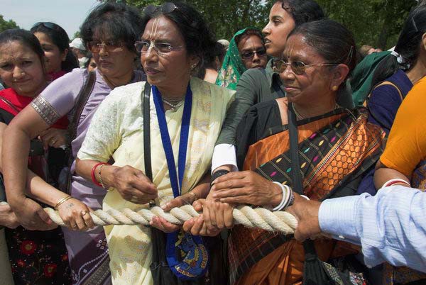 Hare Krishna: Rathayatra &copy; 2006, Peter Marshall