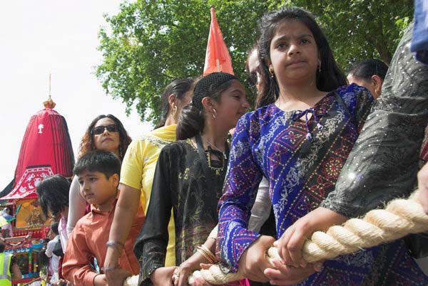 Hare Krishna: Rathayatra &copy; 2006, Peter Marshall