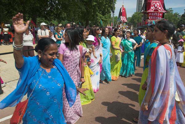Hare Krishna: Rathayatra &copy; 2006, Peter Marshall