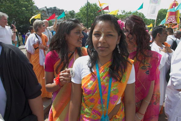 Hare Krishna: Rathayatra &copy; 2006, Peter Marshall