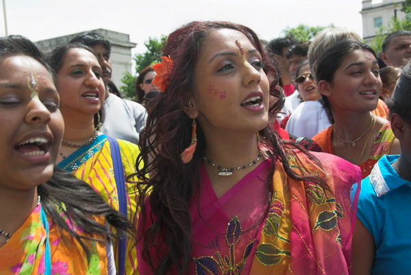 Hare Krishna: Rathayatra &copy; 2006, Peter Marshall