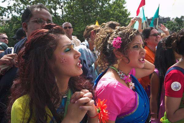 Hare Krishna: Rathayatra &copy; 2006, Peter Marshall