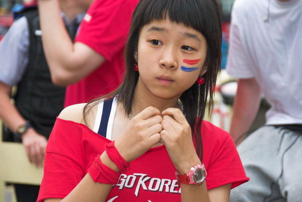 S Korea v France, New Malden &copy; 2006, Peter Marshall