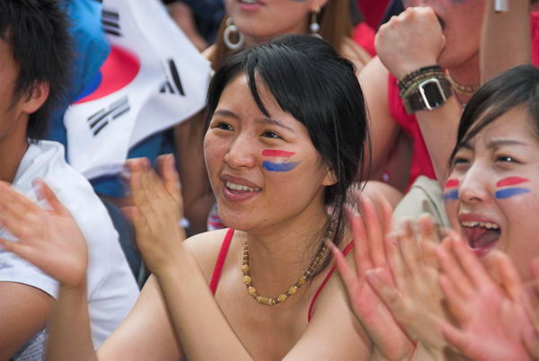 S Korea v France, New Malden &copy; 2006, Peter Marshall