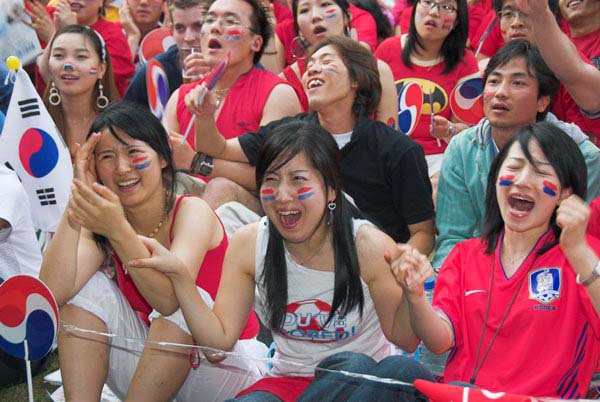 S Korea v France, New Malden &copy; 2006, Peter Marshall