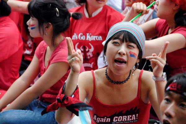 S Korea v France, New Malden &copy; 2006, Peter Marshall