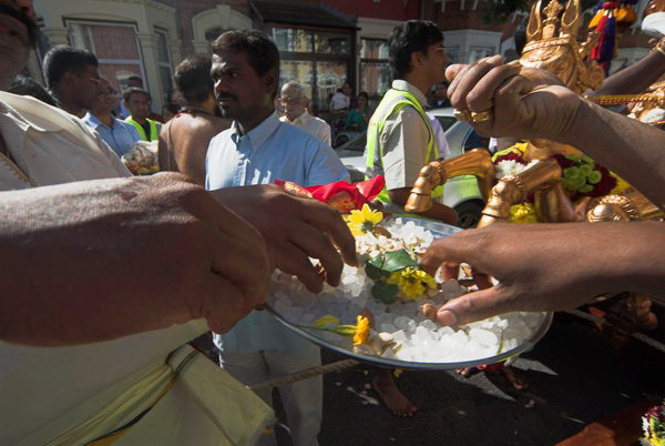 Sri Mahalakshmi Temple Chariot Festival &copy; 2006, Peter Marshall