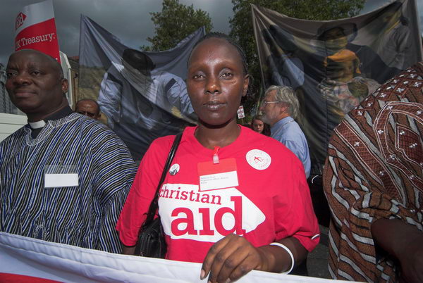 Christian Aid Trade Justice March &copy; 2006, Peter Marshall