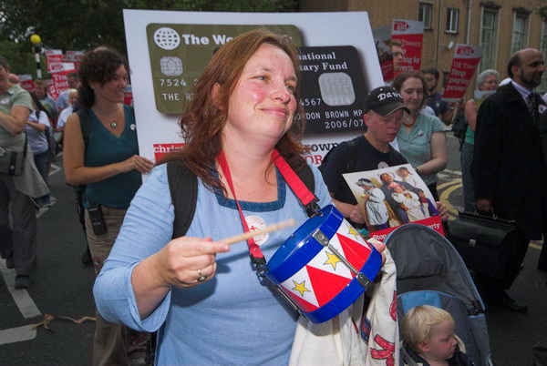 Christian Aid Trade Justice March &copy; 2006, Peter Marshall