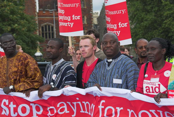 Christian Aid Trade Justice March &copy; 2006, Peter Marshall