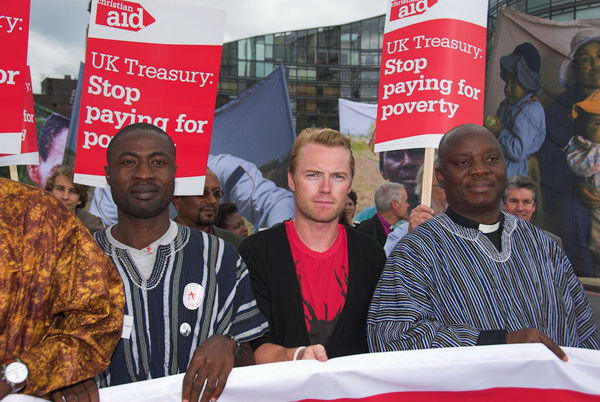 Christian Aid Trade Justice March &copy; 2006, Peter Marshall