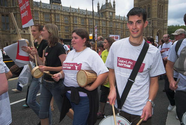 Christian Aid Trade Justice March &copy; 2006, Peter Marshall
