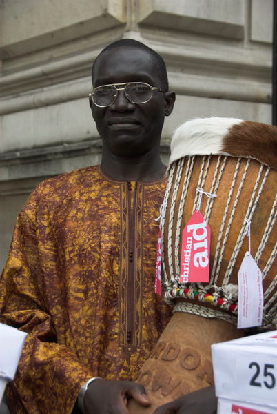 �Christian Aid Trade Justice March &copy; 2006, Peter Marshall