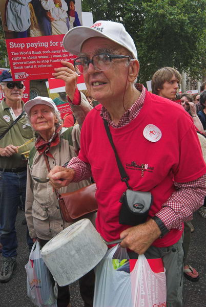 �Christian Aid Trade Justice March &copy; 2006, Peter Marshall