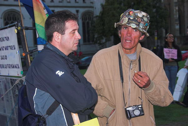 Mass Lone Demo &copy; 2006, Peter Marshall