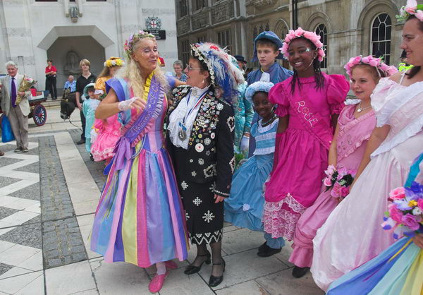 Costermongers (Pearly Kings & Queens) Harvest Festival &copy; 2006, Peter Marshall