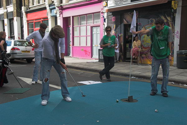 Shoreditch Urban Open Golf Tournament &copy; 2006,  Peter Marshall