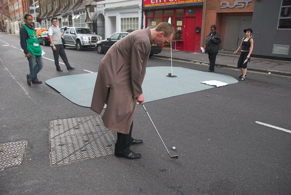 Shoreditch Urban Open Golf Tournament &copy; 2006,  Peter Marshall