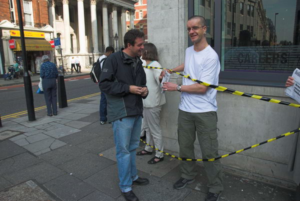 Shut DESO Action Day &copy; Peter Marshall, 2006