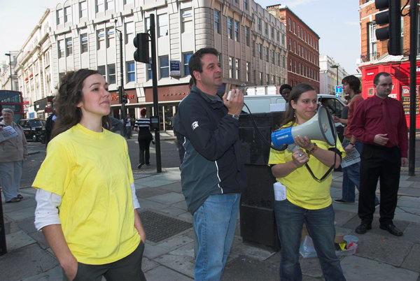 Shut DESO Action Day &copy; Peter Marshall, 2006