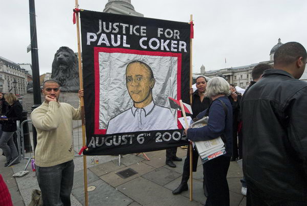 Protest Against Deaths in Custody © Peter Marshall, 2006