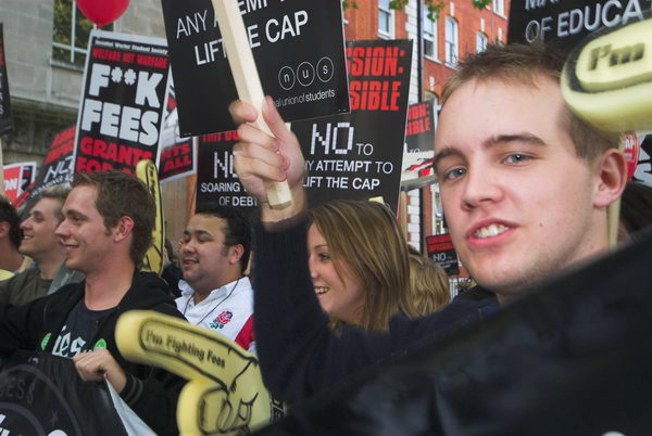 NUS Scrap Fees March &copy; Peter Marshall, 2006